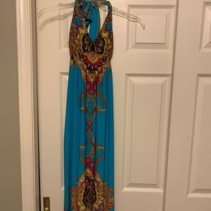Long maxi dress size 8